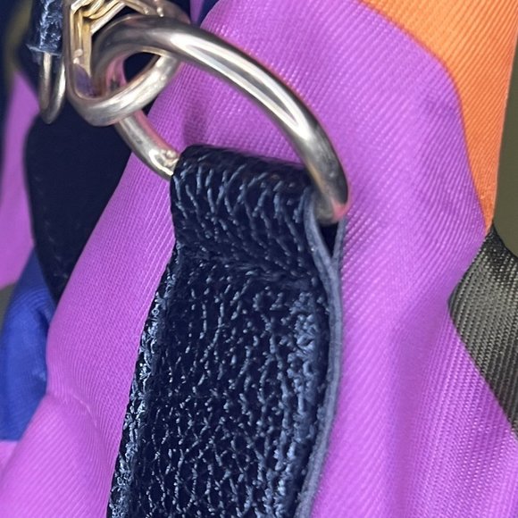 Poaba Multi Color Backpack Anti Theft Water Resistant MTV patch - Picture 11 of 12